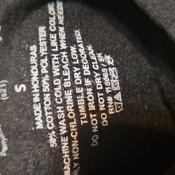 NWT AC/DC Angus Young Graphic Print Black Hoodie - Picture 6 of 7